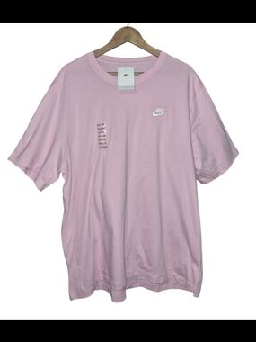 Nike Pink Short Sleeve Logo Tee